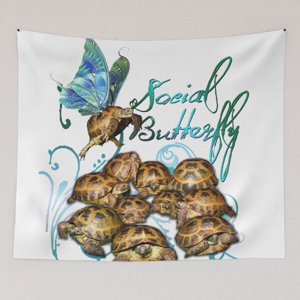 Item preview, Tortoise Butterflies - Social Butterfly designed and sold by LuckyTortoise.