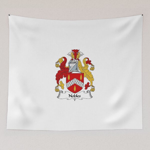 Item preview, Nobles Coat of Arms / Nobles Family Crest designed and sold by ScotlandForever.