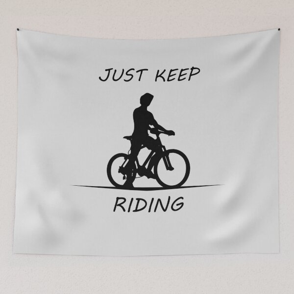 Item preview, Just Keep Riding designed and sold by InspireGifts.