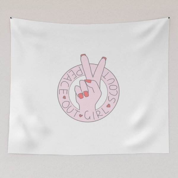 Item preview, Peace Out Girl Scout designed and sold by Ravanna Lotus.
