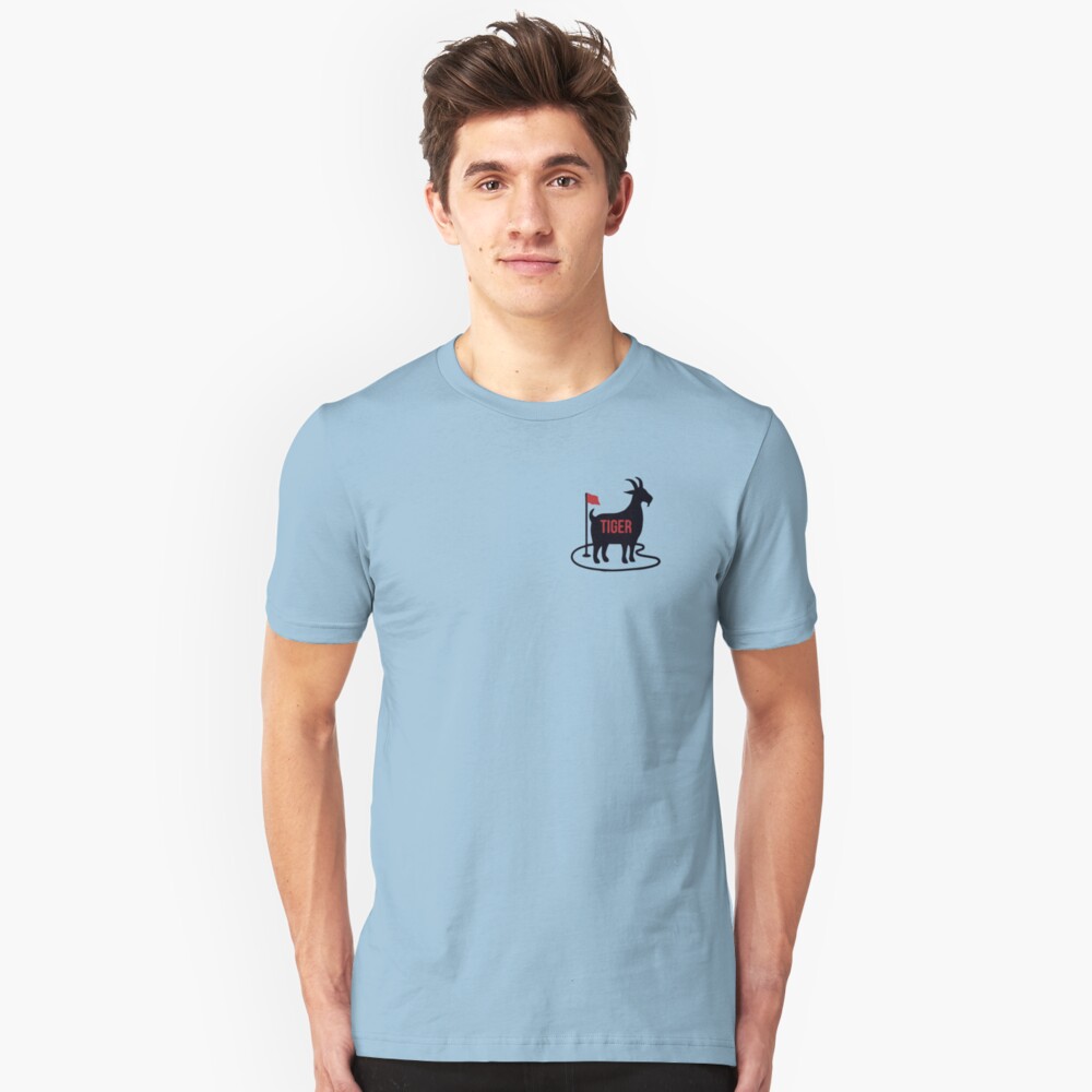 tiger woods goat shirt