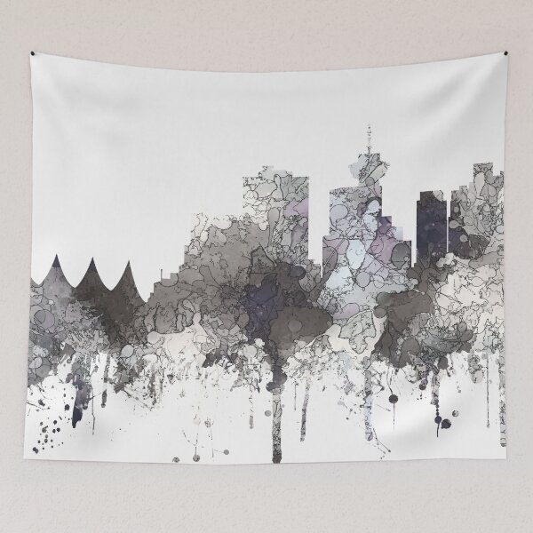 Item preview, Vancouver, BC, Canada Skyline - CRISP designed and sold by Marlene Watson-Hall.