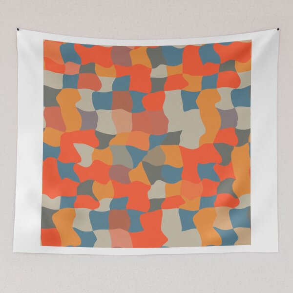 Item preview, Retro colors distorted shapes  designed and sold by lalylaura.