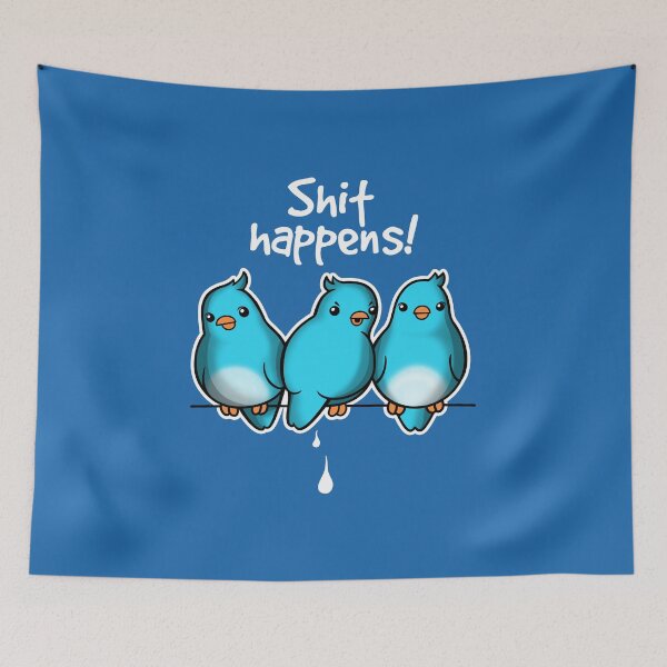 Item preview, Shit happens designed and sold by NemiMakeit.