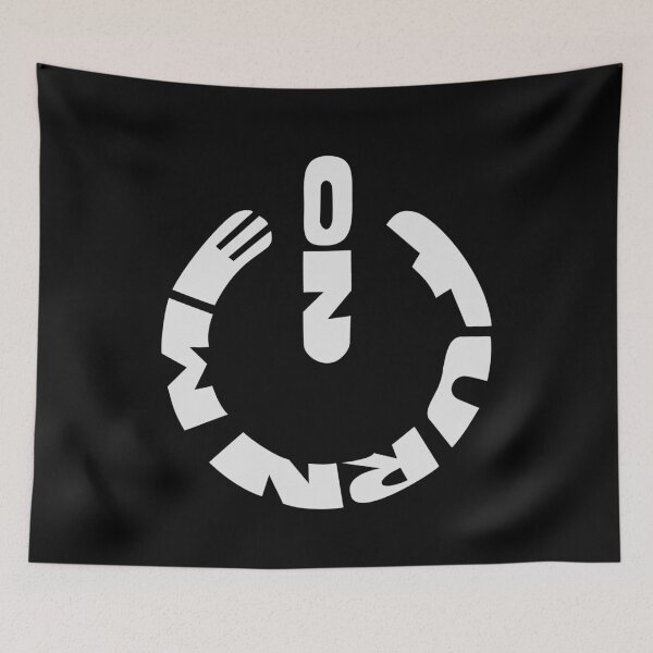 Item preview, turn me on - white designed and sold by RebeccaMcGoran.