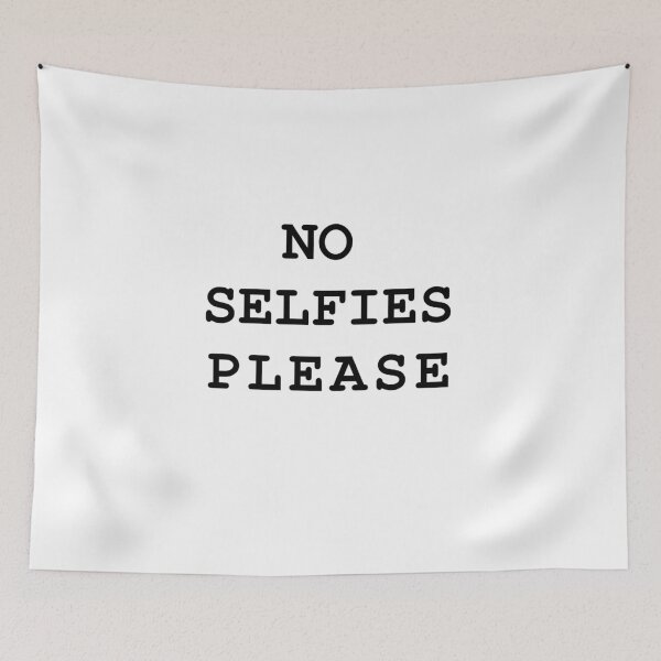 Item preview, No Selfies Please designed and sold by BillyBernie.