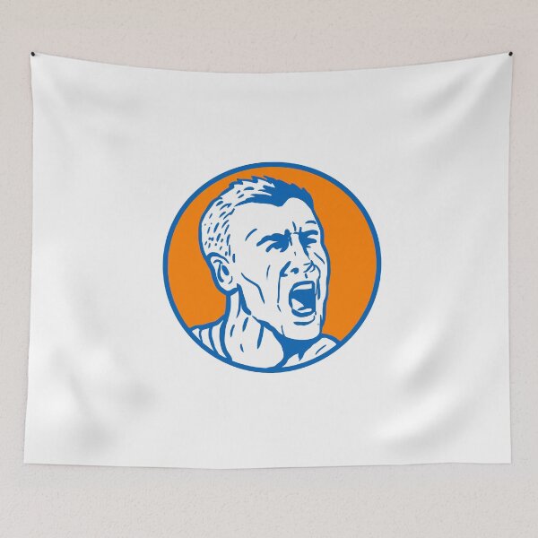 Item preview, Angry Man Shouting Circle Retro designed and sold by patrimonio.