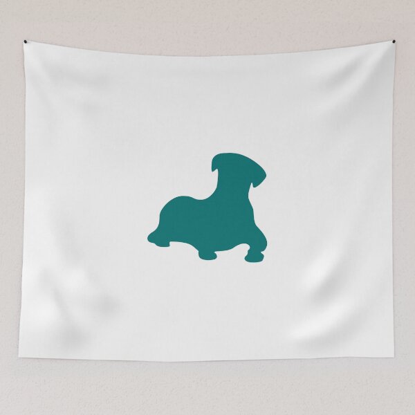 Item preview, Lowchen dog silhouette designed and sold by mishamisha.