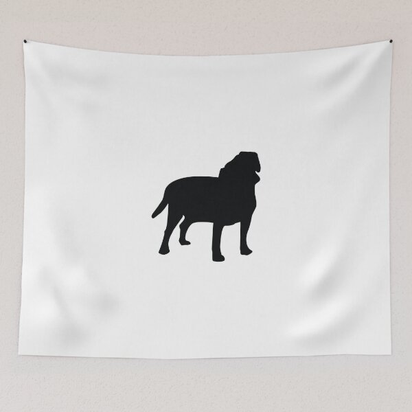 Item preview, Silhouette of dog designed and sold by mishamisha.