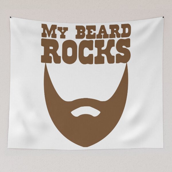 Item preview, My beard rocks designed and sold by jazzydevil.