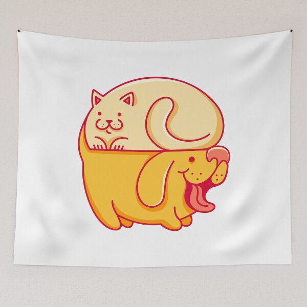 Item preview, Cat and dog designed and sold by SIR13.