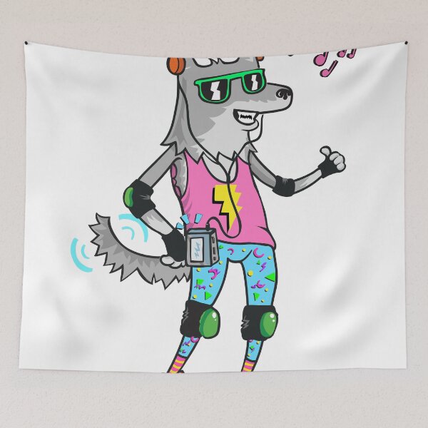 Item preview, MAXIMUM COOL WOLF: JUST WOLF designed and sold by lauriepink.
