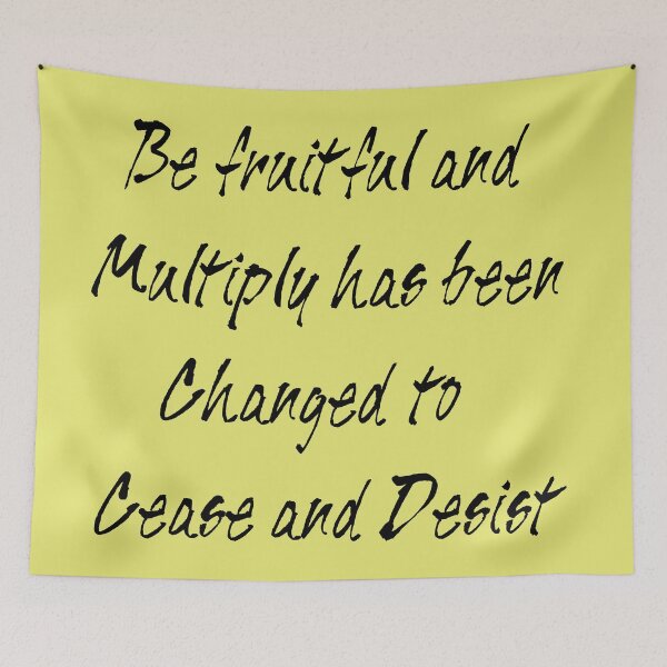 Item preview, be fruitful and multiply designed and sold by Artsanity.
