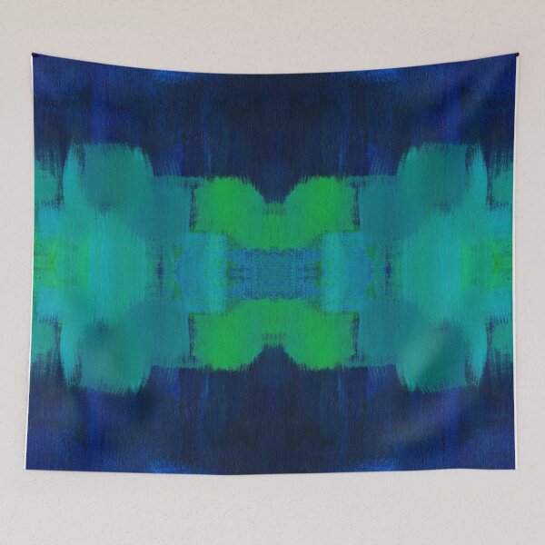 Item preview, The blue shore abstract designed and sold by SaryandSaff.