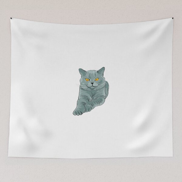 Item preview, Fat sitting cat designed and sold by josieburden.