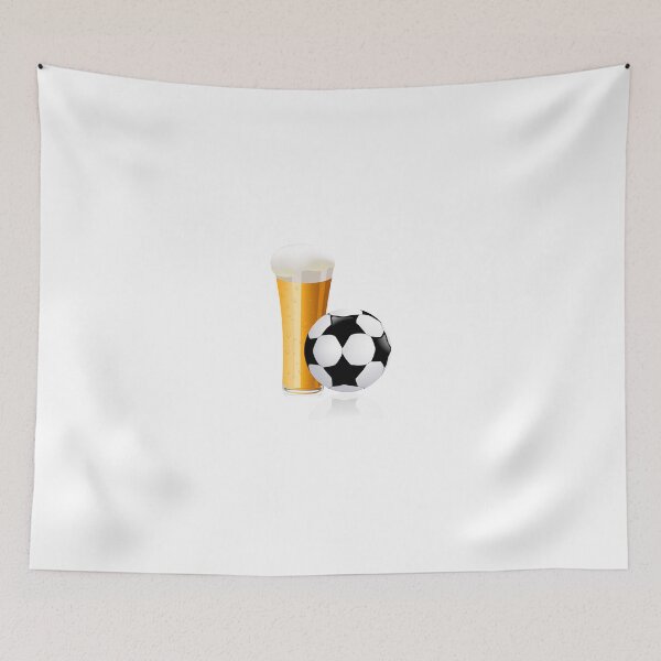Item preview, Football with beer designed and sold by lovingangela.