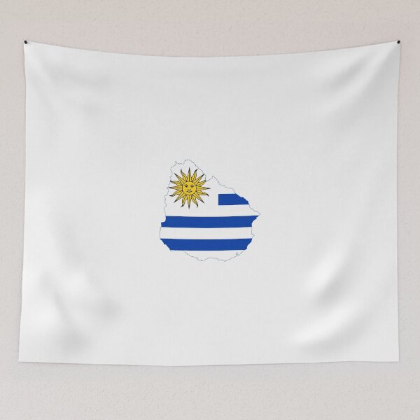 Item preview, Flag Map of Uruguay  designed and sold by abbeyz71.