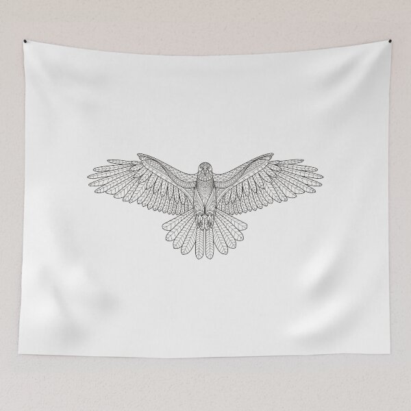 Item preview, Eagle Line Drawing designed and sold by Design Atlas.