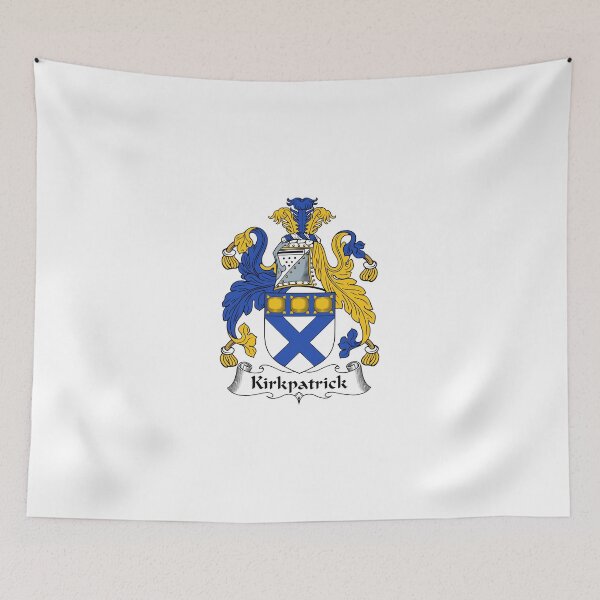 Item preview, Kirkpatrick Coat of Arms / Kirkpatrick Family Crest designed and sold by ScotlandForever.