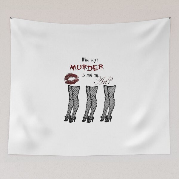Item preview, Murder is an Art designed and sold by BVDesign.