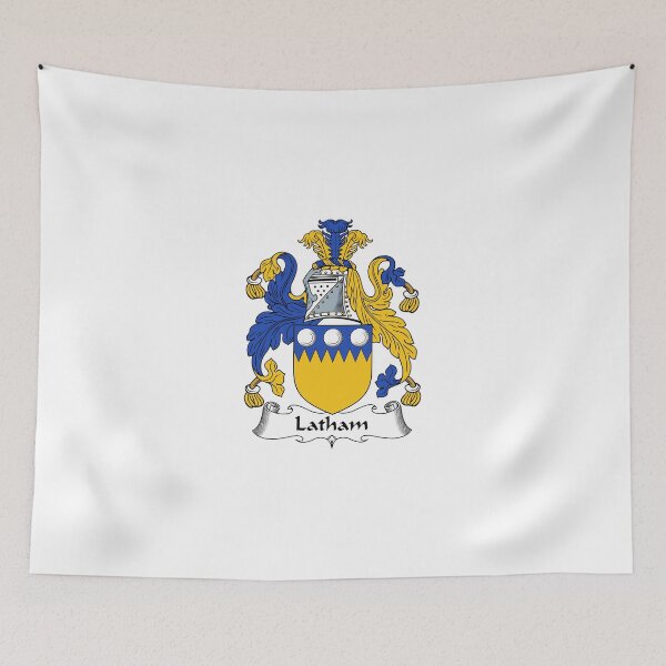 Item preview, Latham Coat of Arms / Latham Family Crest designed and sold by ScotlandForever.