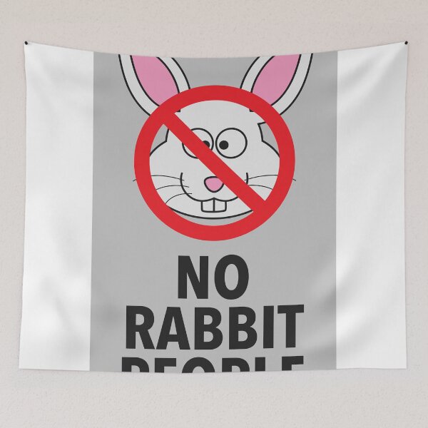 Item preview, No Rabbit People designed and sold by AntiLiberalArt.
