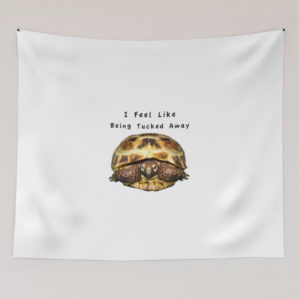 Item preview, Tortoise - I feel like being tucked away designed and sold by LuckyTortoise.