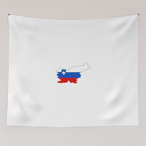 Item preview, Flag Map of Slovenia  designed and sold by abbeyz71.