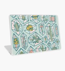 Crystals and Plants Laptop Skin