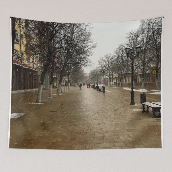 Item preview, Snowy day designed and sold by Mikhail Zhirnov.
