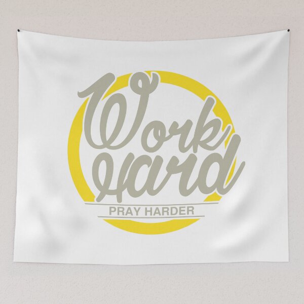 Item preview, Work hard pray harder Quote designed and sold by ivperisic.