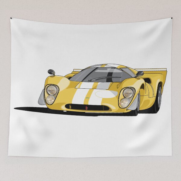 Item preview, Lola T70 MKIII - Yellow designed and sold by RevHead-Designs.