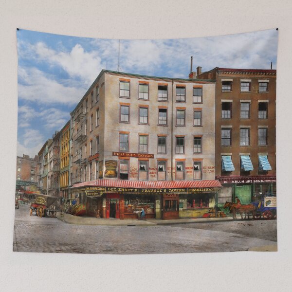 Item preview, City - New York NY - Fraunce's Tavern 1890 designed and sold by Mike Savad Photography.