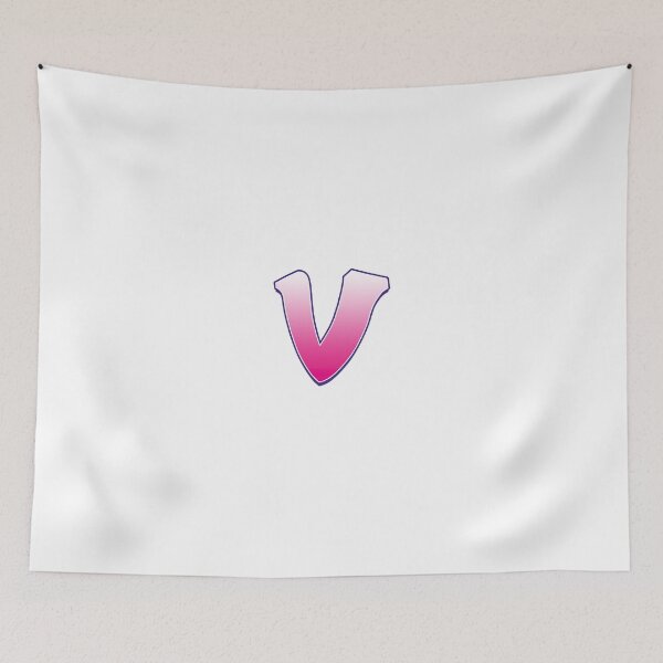 Item preview, Letter V Pink designed and sold by Dmitri Art.