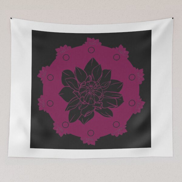 Item preview, Abstract flower frame designed and sold by aytomir.