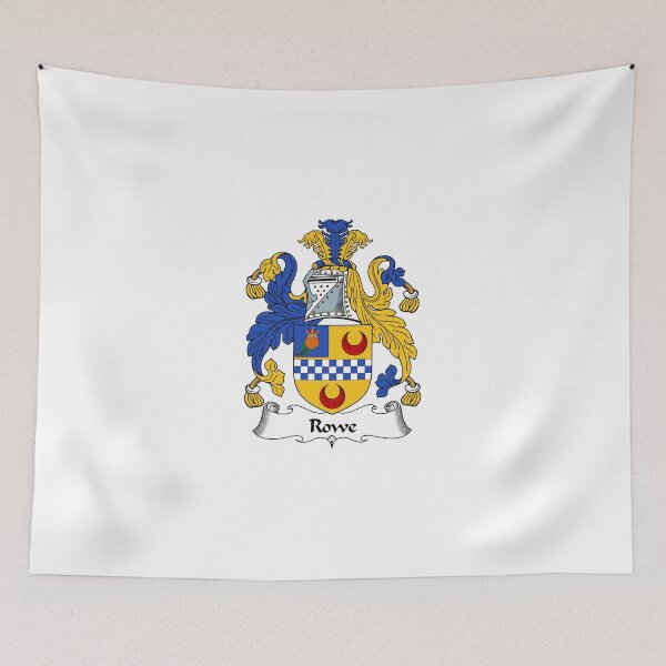 Item preview, Rowe Coat of Arms / Rowe Family Crest designed and sold by ScotlandForever.