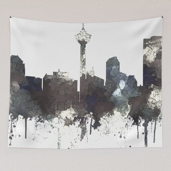 Item preview, Calgary, Alberta Skyline, CANADA - CRISP designed and sold by Marlene Watson-Hall.