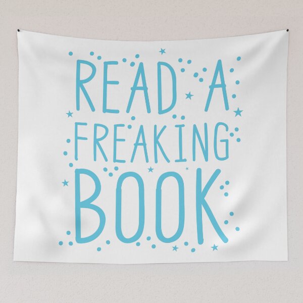 Item preview, READ A FREAKIN BOOK designed and sold by jazzydevil.