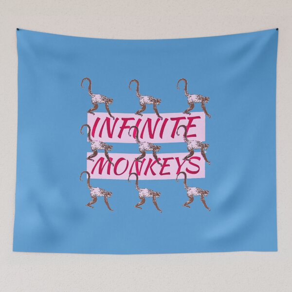 Item preview, Infinite Monkeys designed and sold by ArtWeaver.