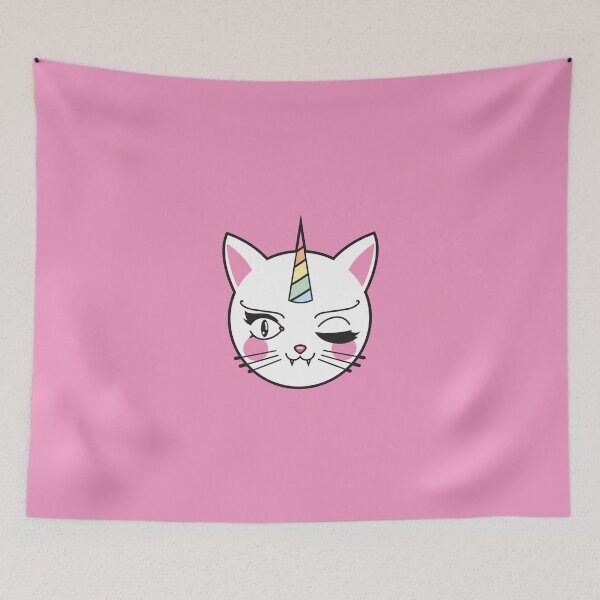 Item preview, Unicorn Cat - Outgoing Introvert Spirit Animal designed and sold by elorasaurus.