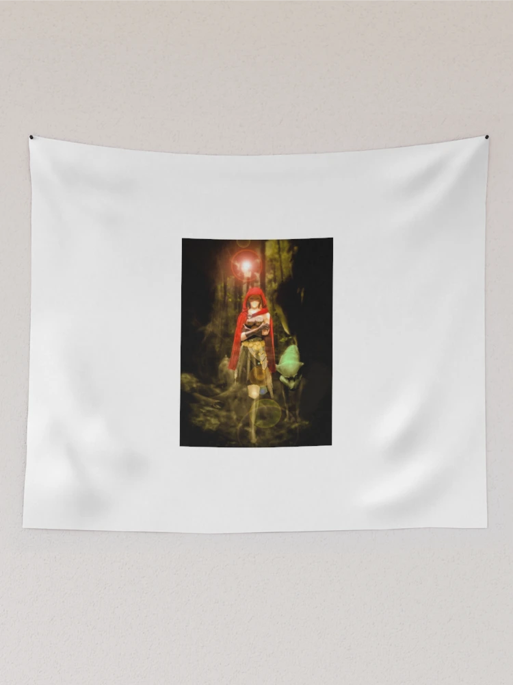 Thumbnail 2 of 3, Tapestry, Red Riding Hood designed and sold by TimeWastingHero.