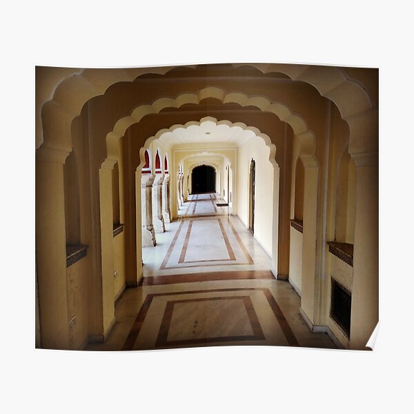 Palace Hallway Wall Art Redbubble