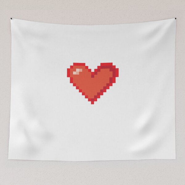 Item preview, Pixel Love Heart T Shirt designed and sold by bitsnbobs.