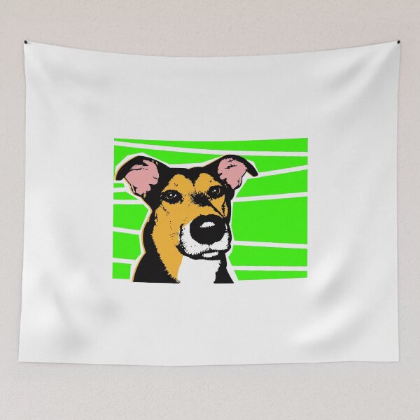 Item preview, Dog in green designed and sold by zzmyxazz.