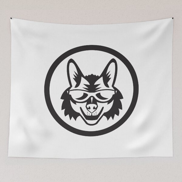 Item preview, Coyote Sunglasses Circle Retro designed and sold by patrimonio.