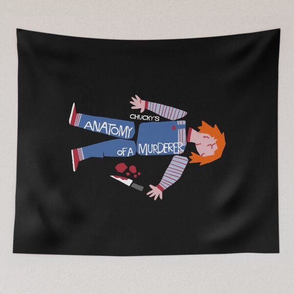 Item preview, Anatomy of Chucky designed and sold by Paula García T-Shirts.