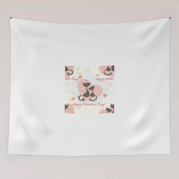 Item preview, Cute kitten happy valentine’s day designed and sold by josieburden.