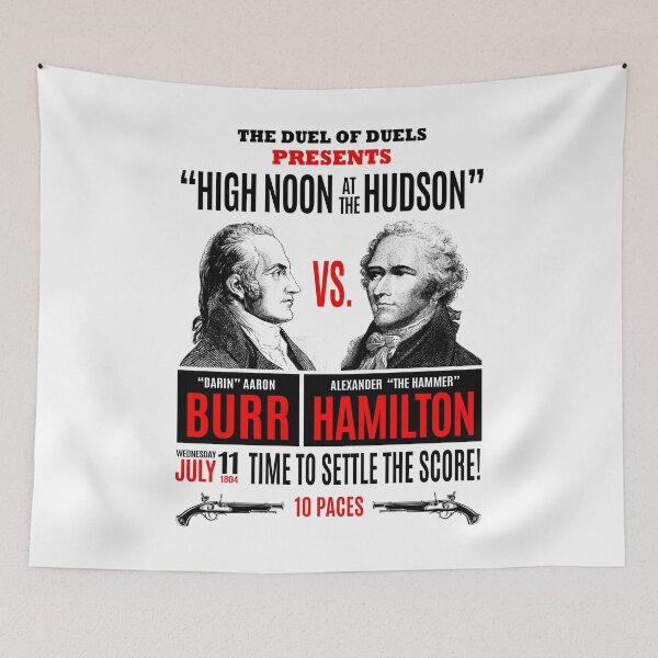 Item preview, Burr vs Hamilton History designed and sold by createes.
