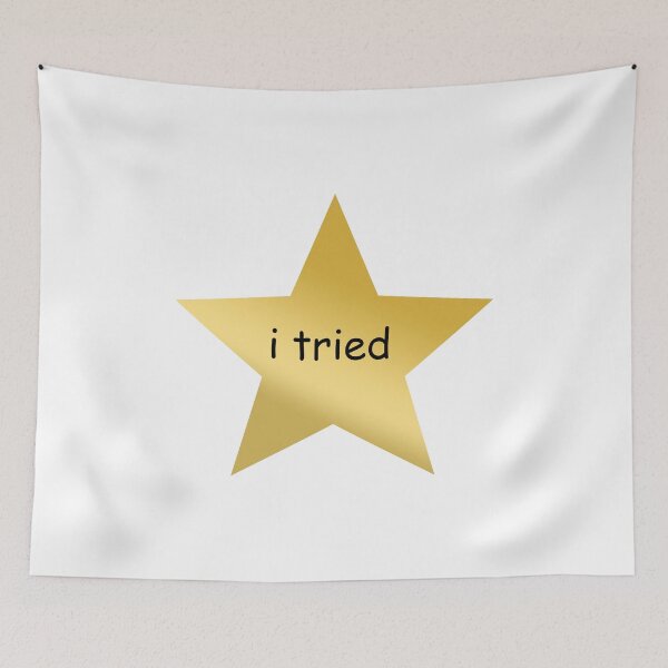 Item preview, I tried star - atleast i tried designed and sold by LeVintage.