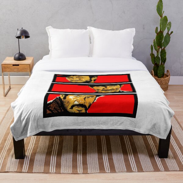 Western duel Throw Blanket